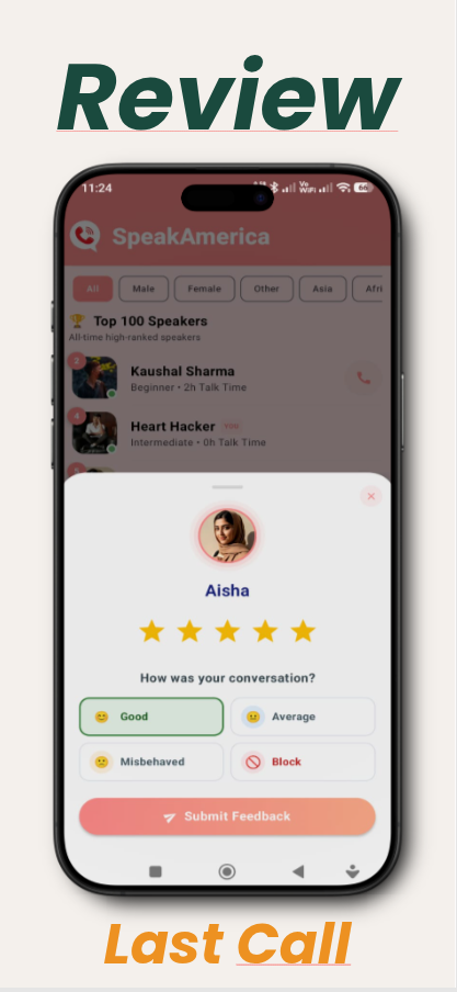 SpeakAmerica Accent Practice Lessons and Dialogues Interface